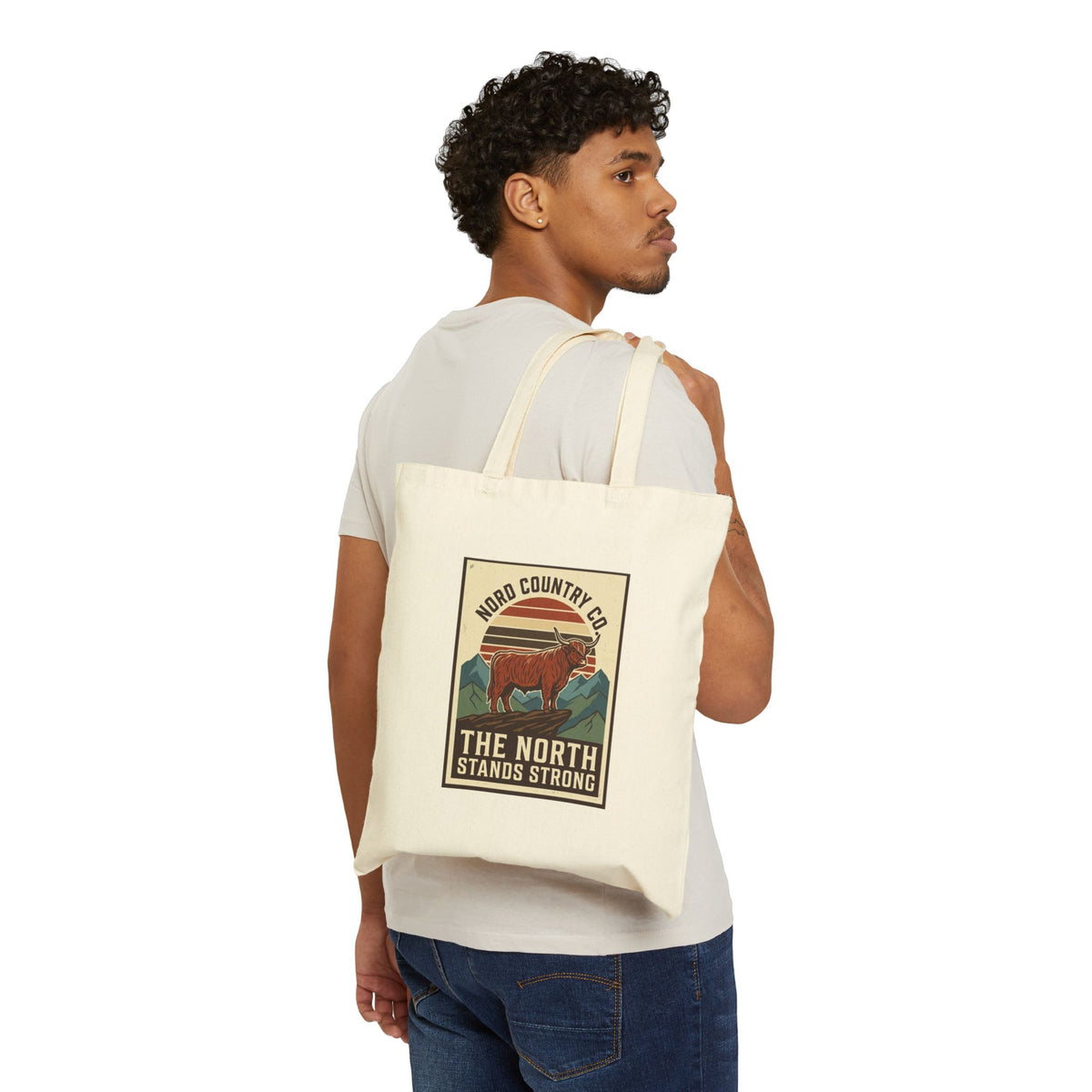 Tote Bag Toile Vintage — The North Stands Strong