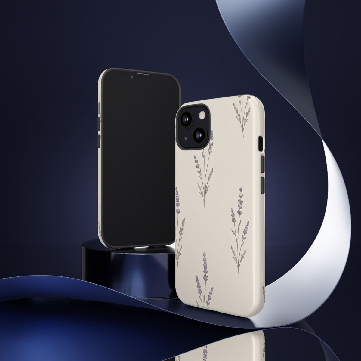 Floral Lavender Tough Phone Case