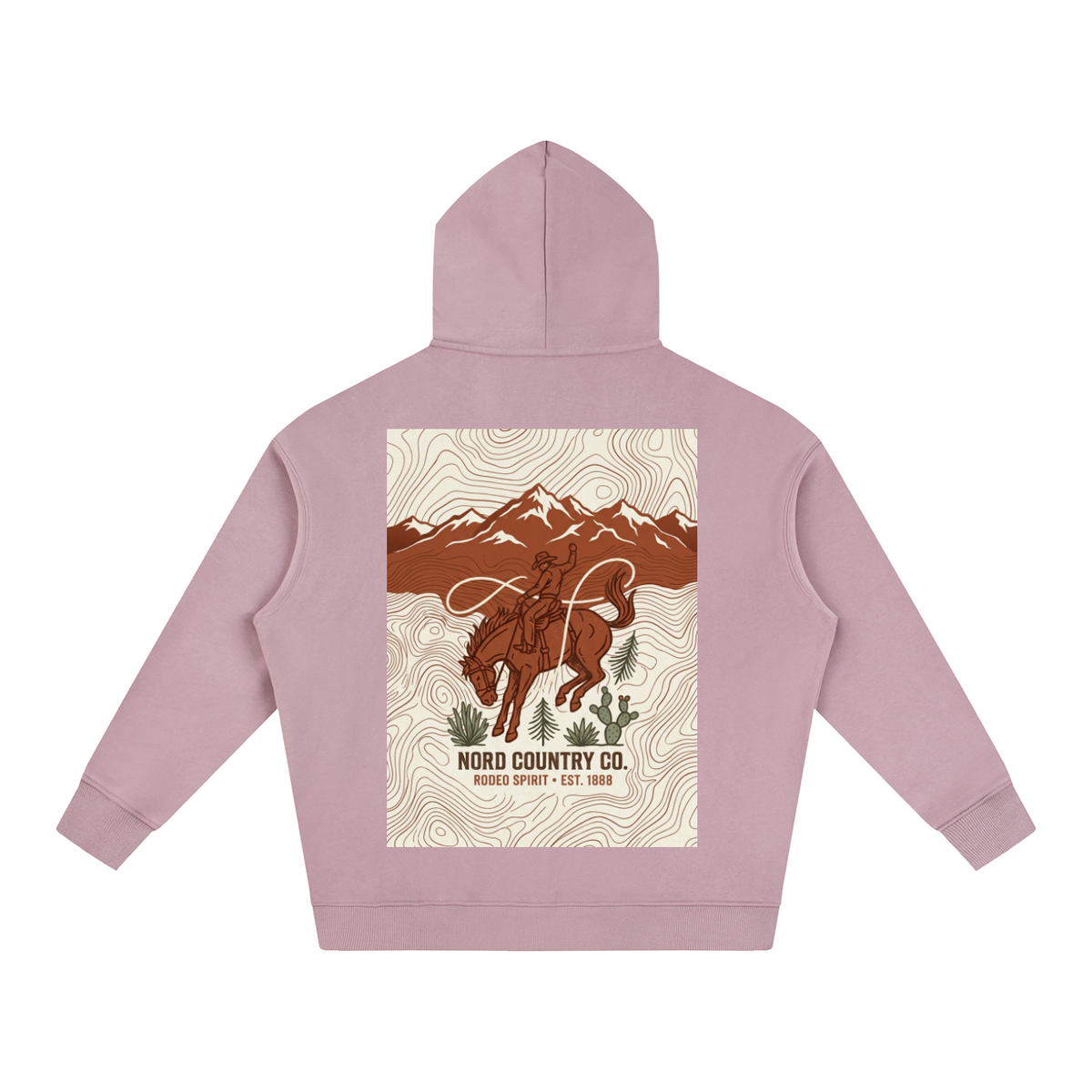 Coton Ouaté Oversize — Logo Nord Country Co.