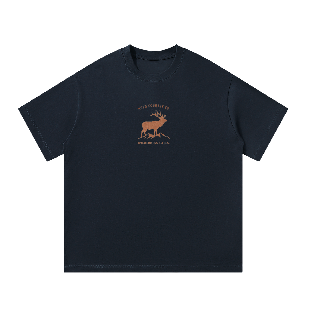 T-shirt Wapiti — Oversize Wilderness Calls