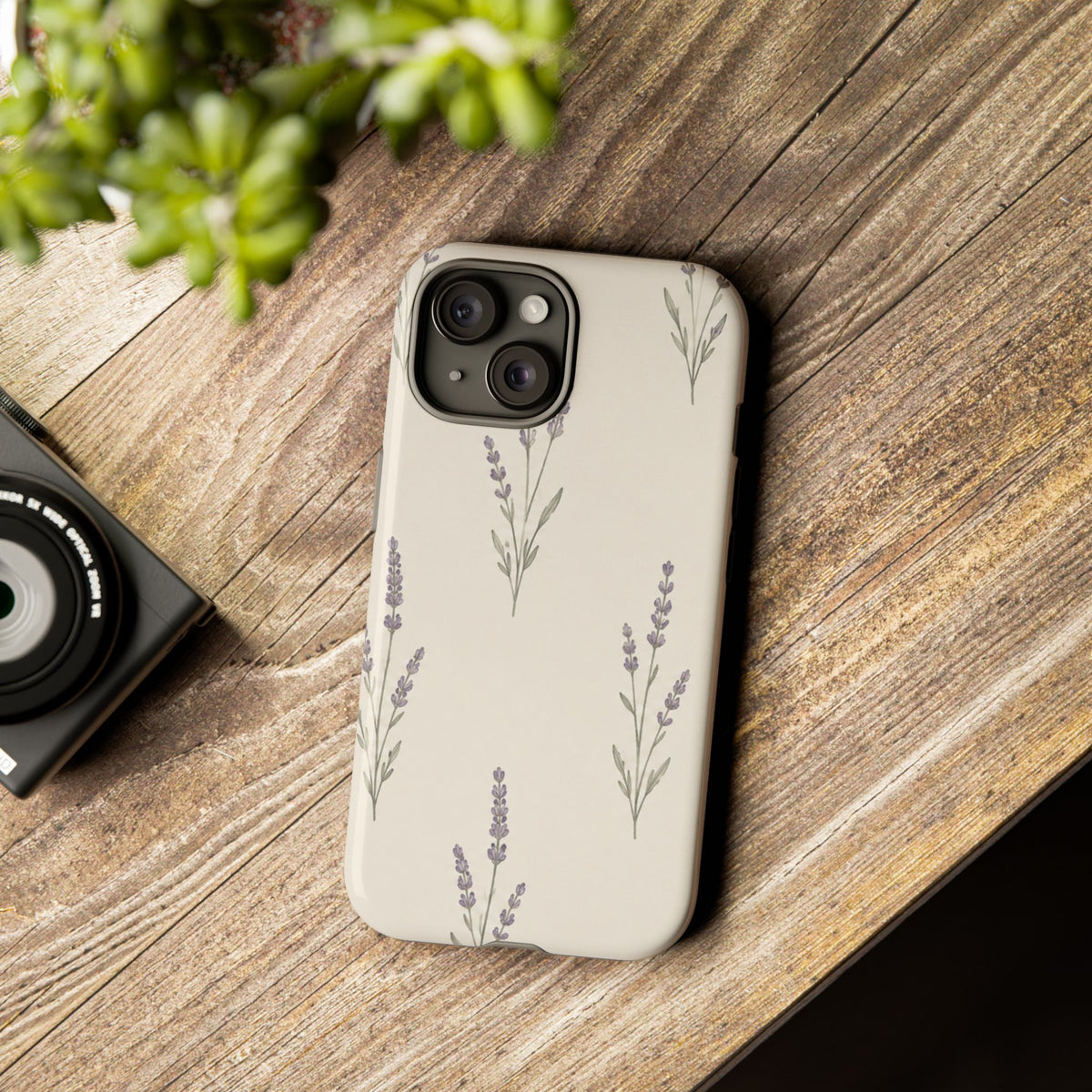 Floral Lavender Tough Phone Case