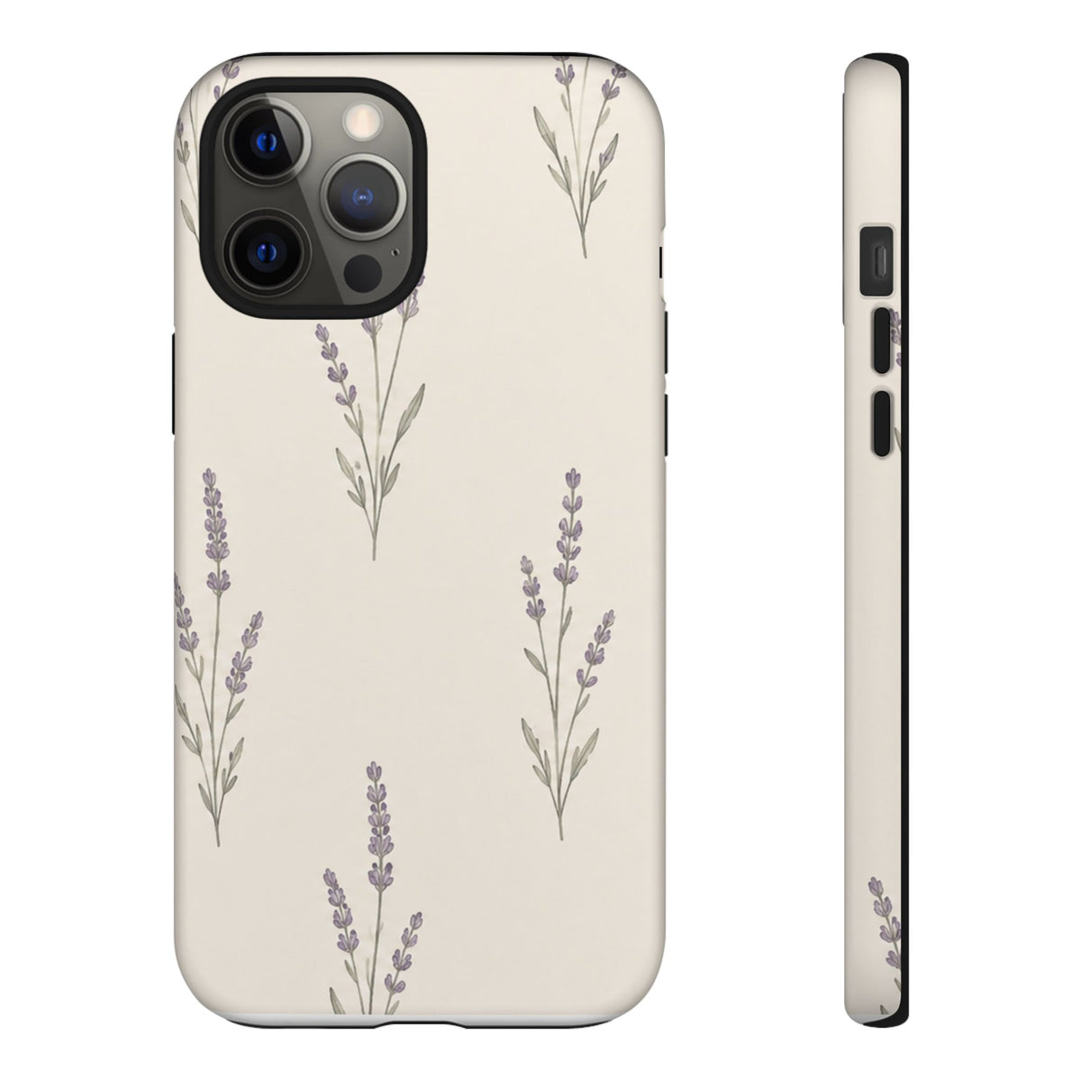 Floral Lavender Tough Phone Case
