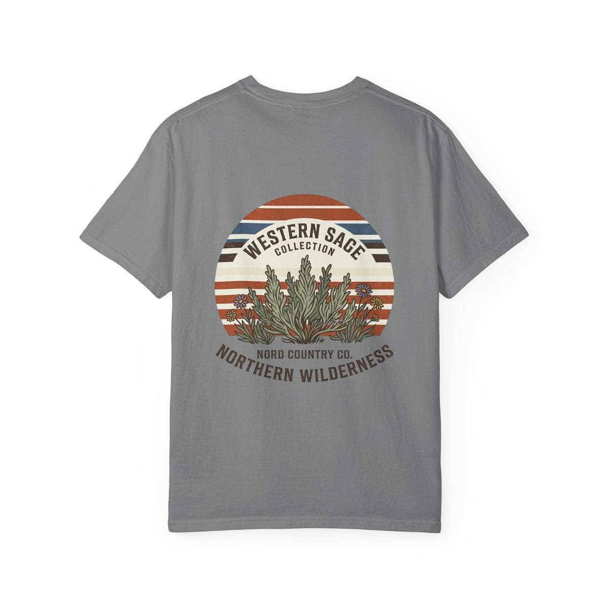 Western Sage T-Shirt — Northern Wilderness Graphic Tee