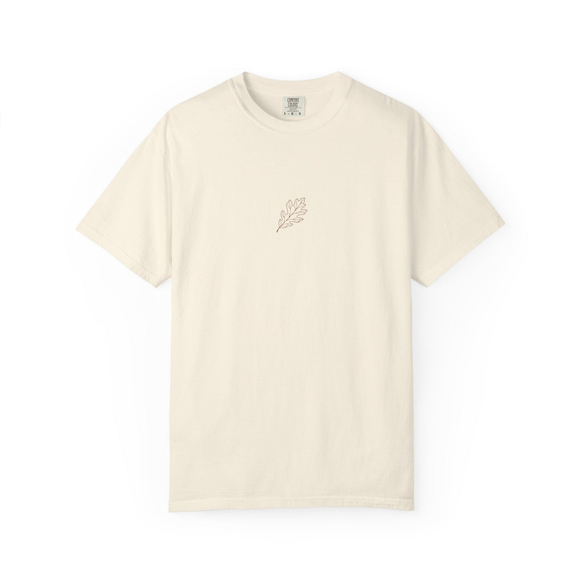 T-shirt Feuille — Design Minimaliste Dos NORD