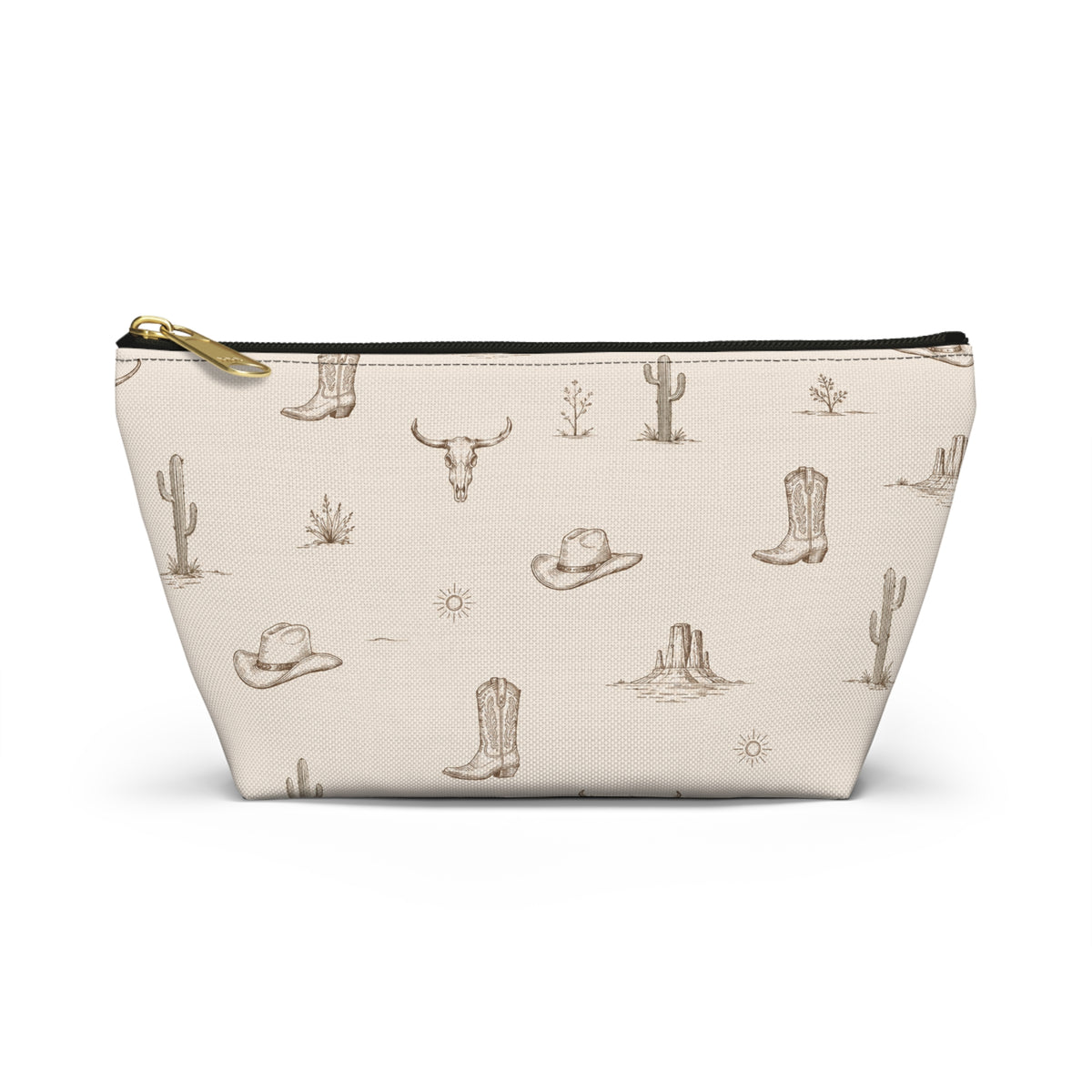 Pochette Accessoires — Désert Western Chapeau et Bottes