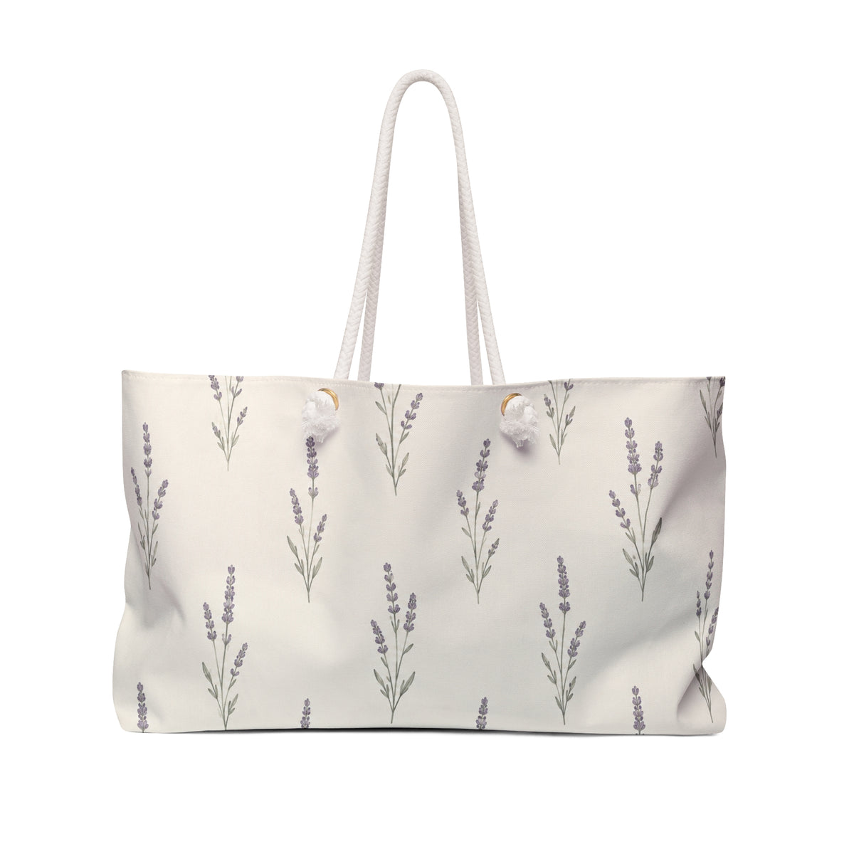 Sac Weekender Brin de Lavande — Tote Floral pour Escapades — Nord Country Co.