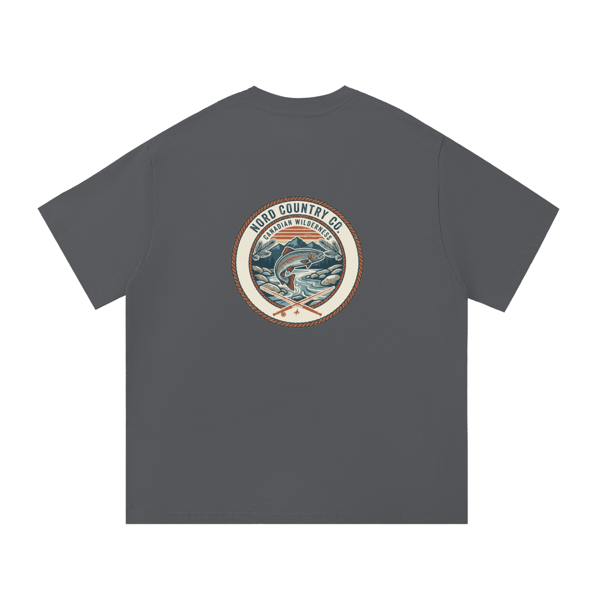 Essential Cotton T-Shirt - Fishing