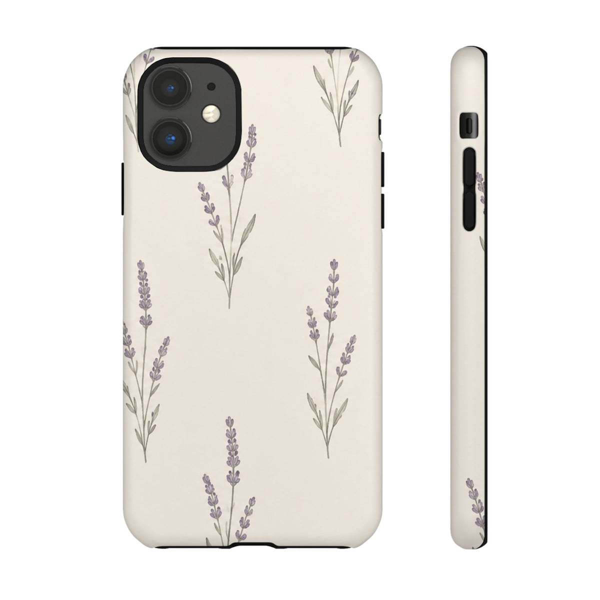 Floral Lavender Tough Phone Case