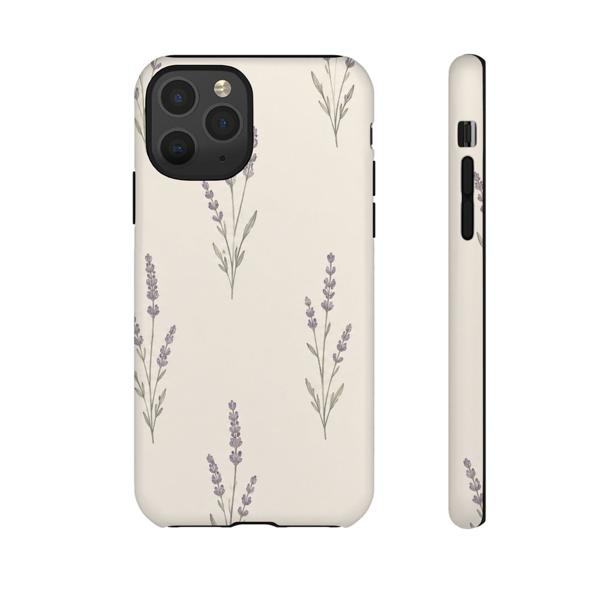 Floral Lavender Tough Phone Case