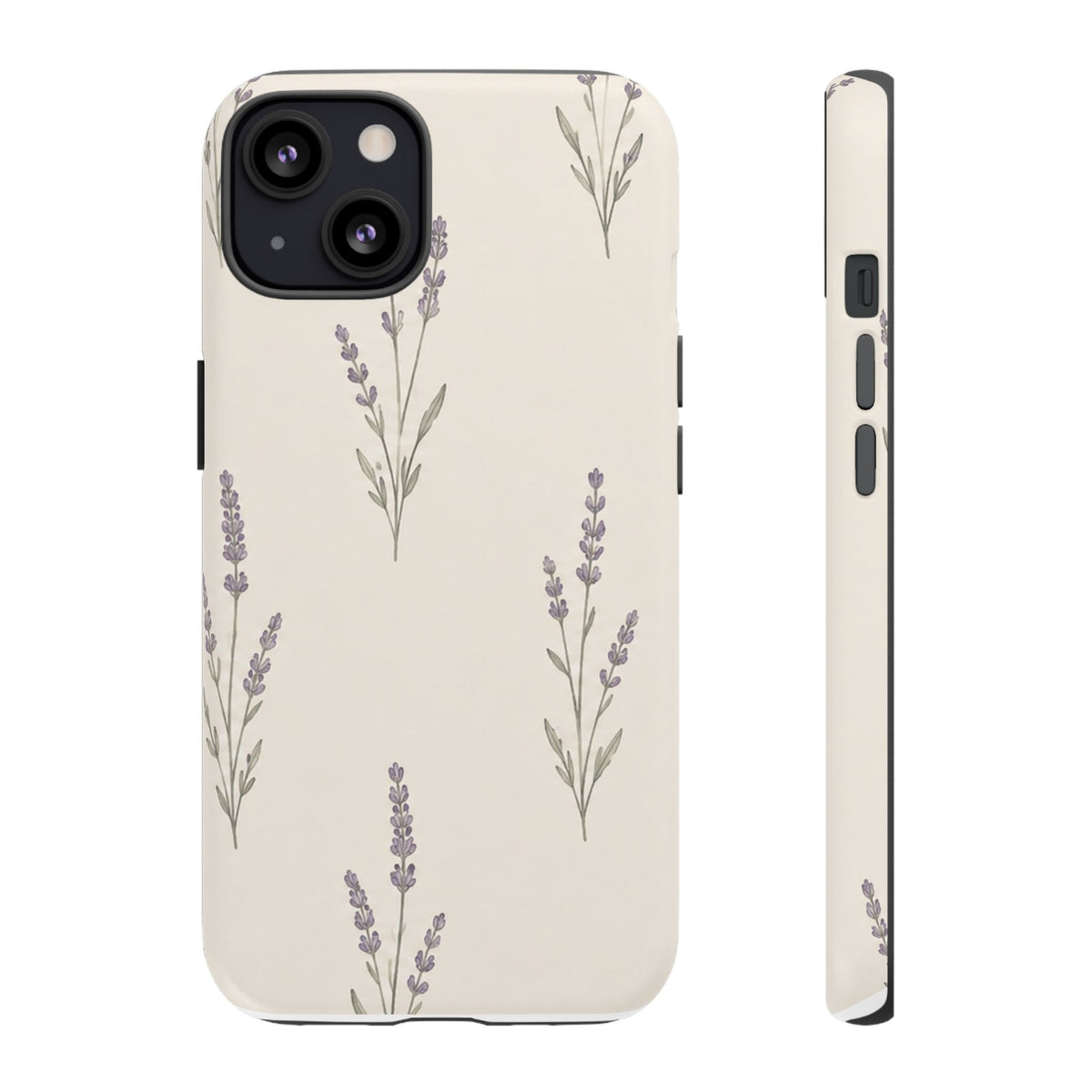 Floral Lavender Tough Phone Case