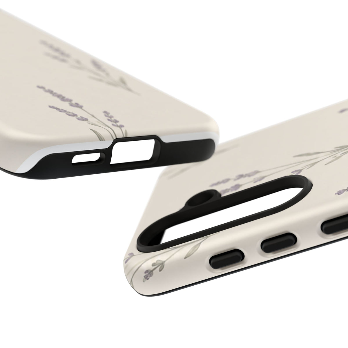 Floral Lavender Tough Phone Case