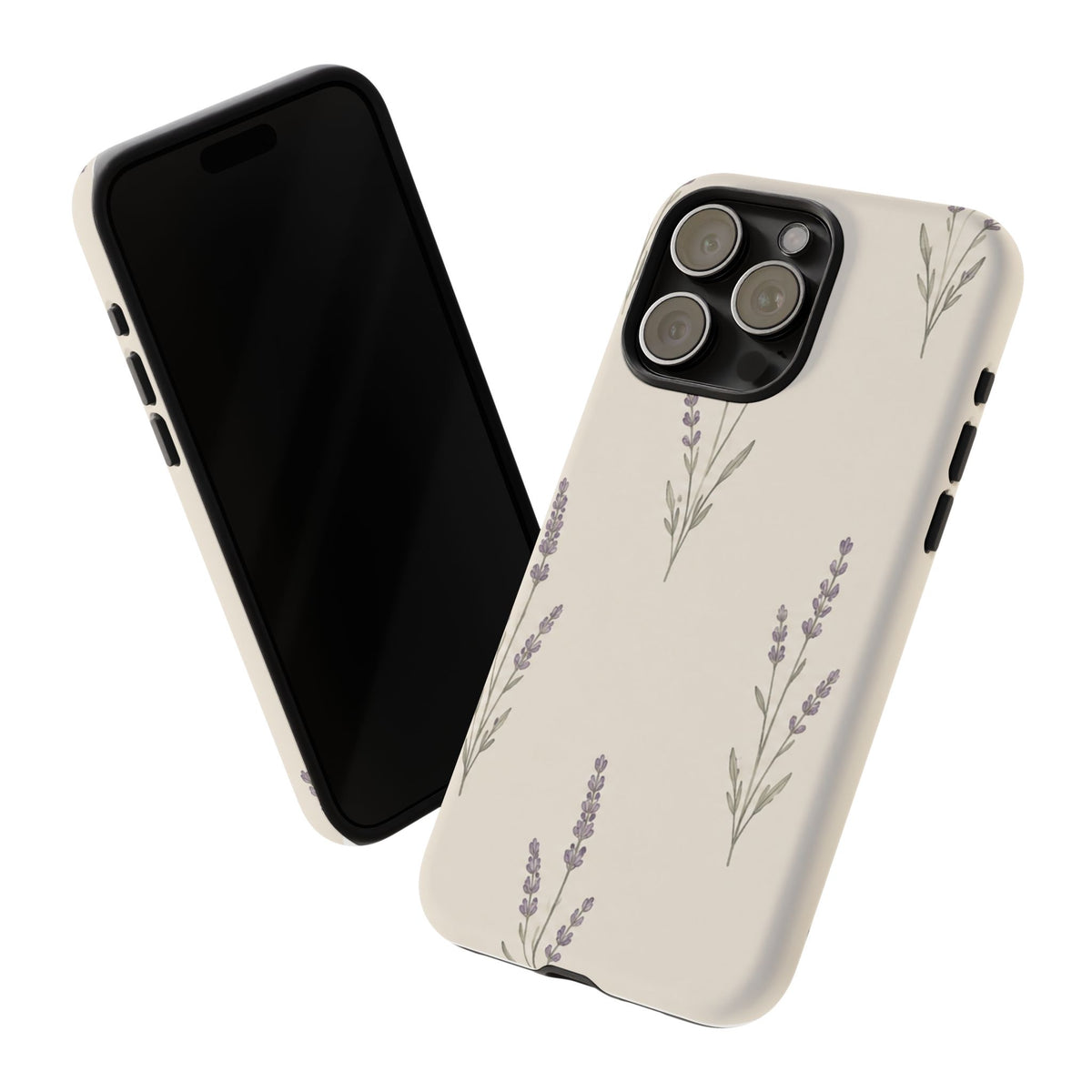 Floral Lavender Tough Phone Case