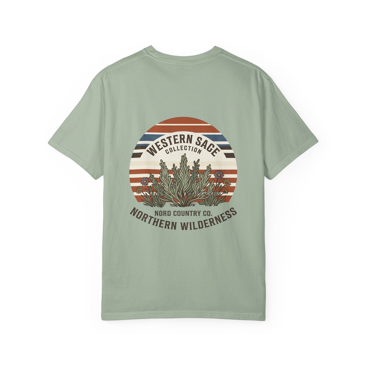 Western Sage T-Shirt — Northern Wilderness Graphic Tee
