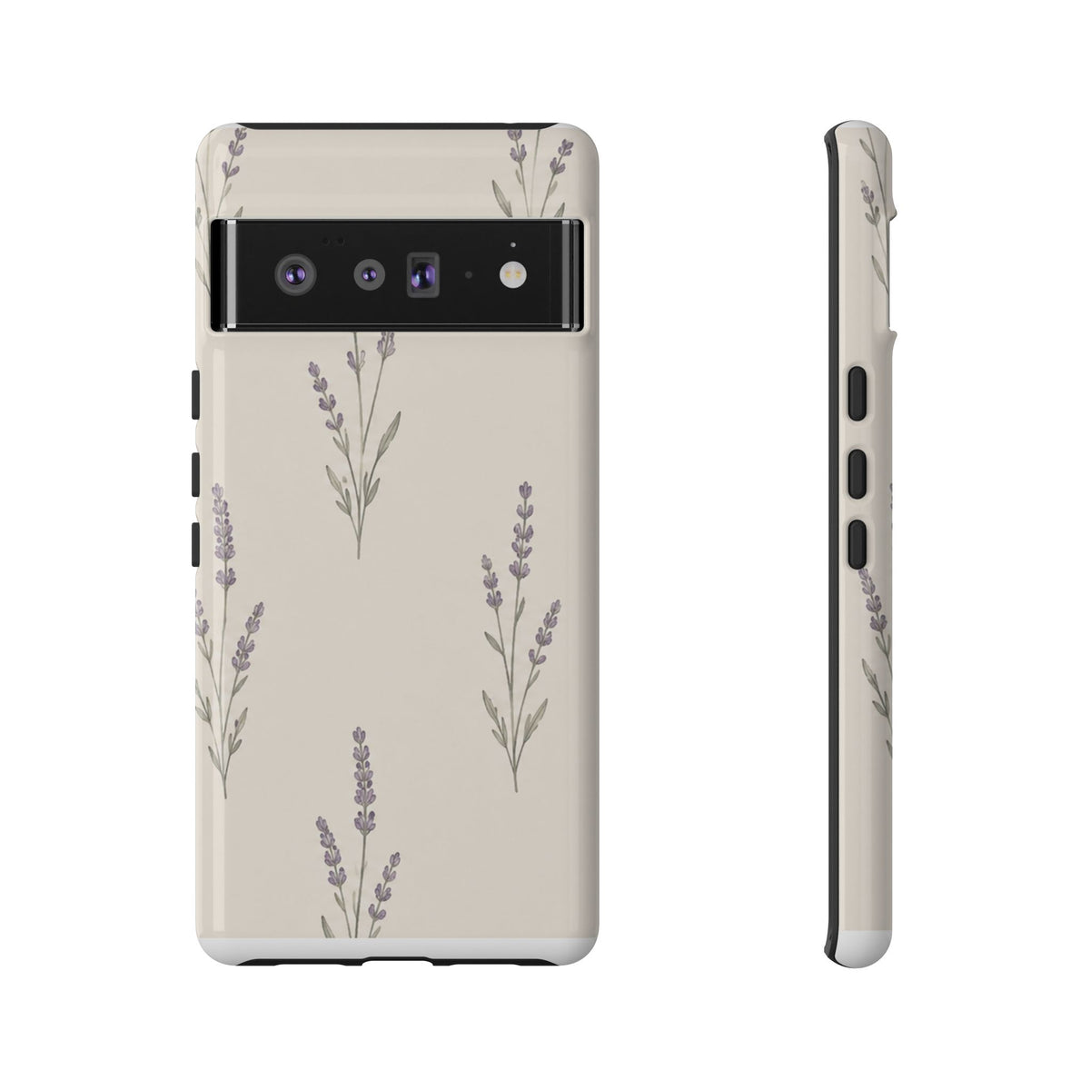 Floral Lavender Tough Phone Case