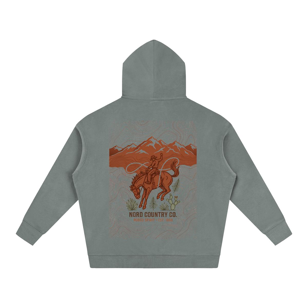 Oversized Hoodie — Nord Country Co. Logo