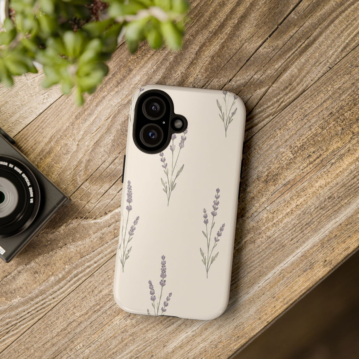 Floral Lavender Tough Phone Case