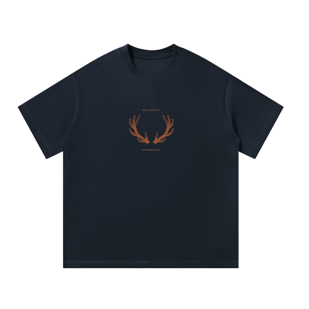 T-shirt Bois de Cerf — Oversize Wilderness Calls