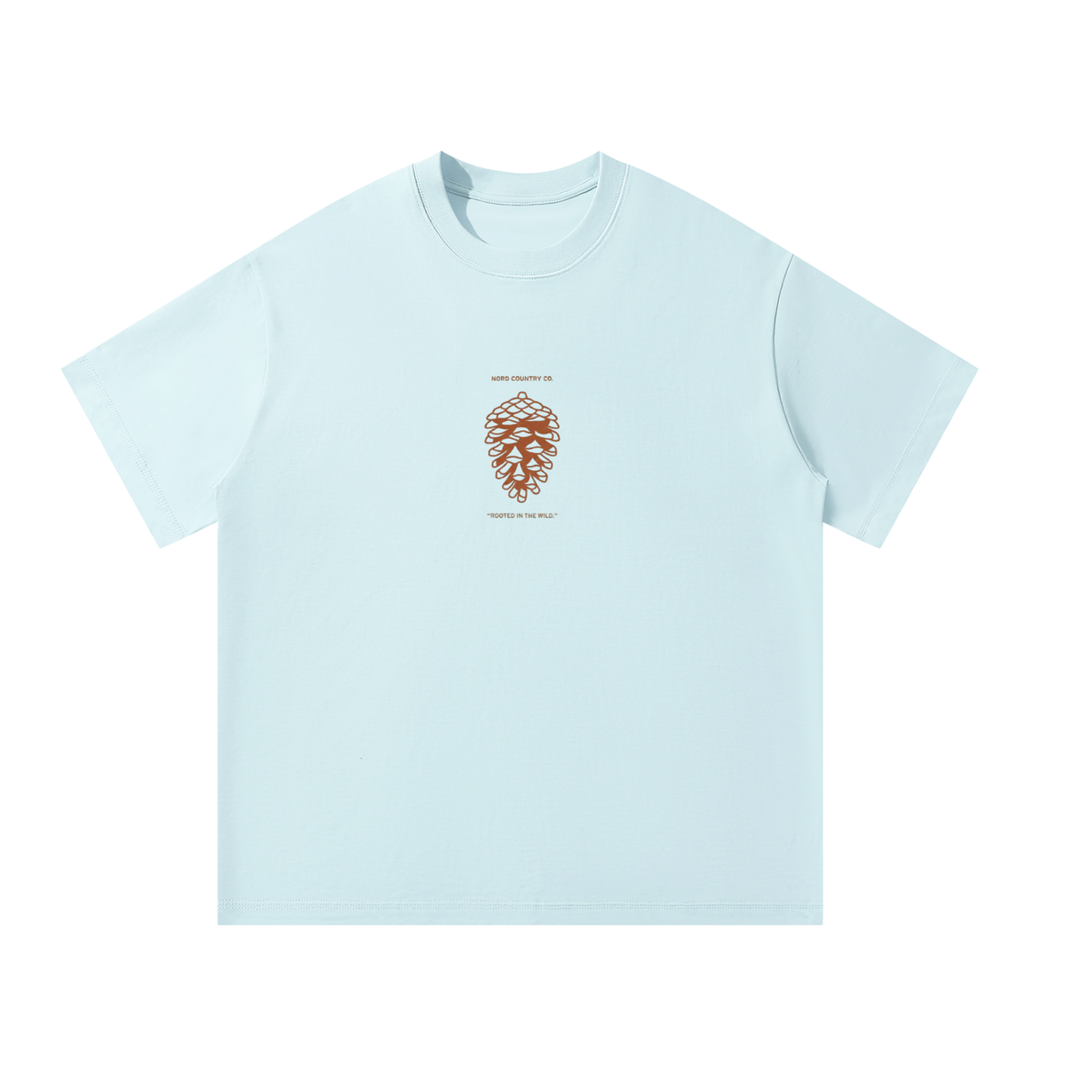 T-shirt Pomme de Pin — Oversize Rooted in the Wild