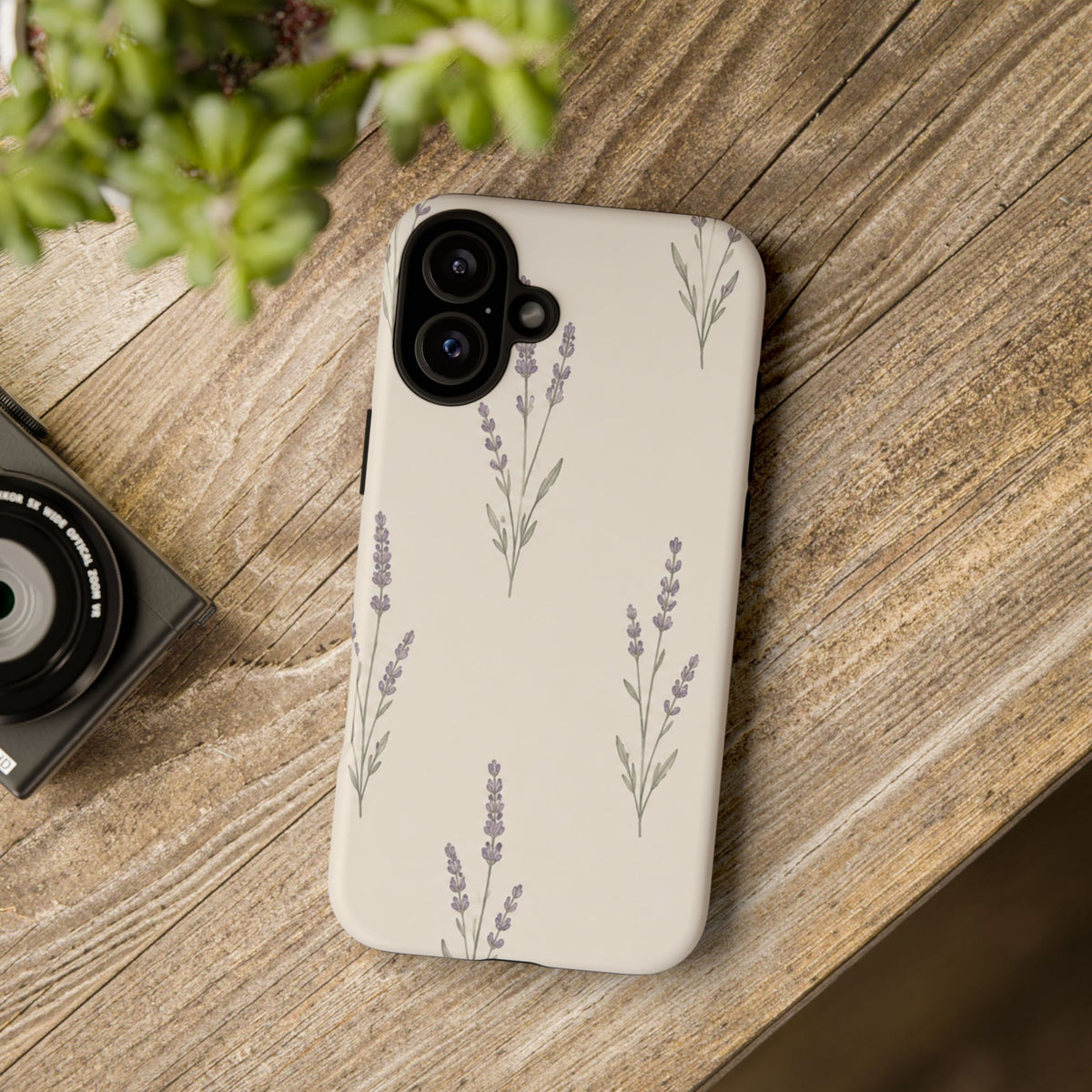 Floral Lavender Tough Phone Case