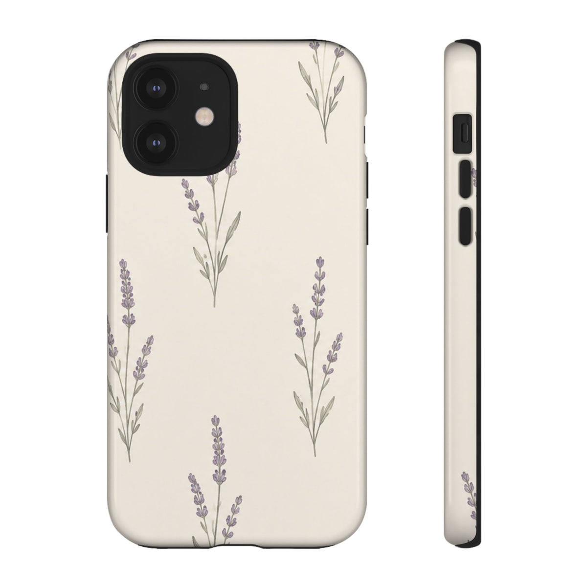 Floral Lavender Tough Phone Case