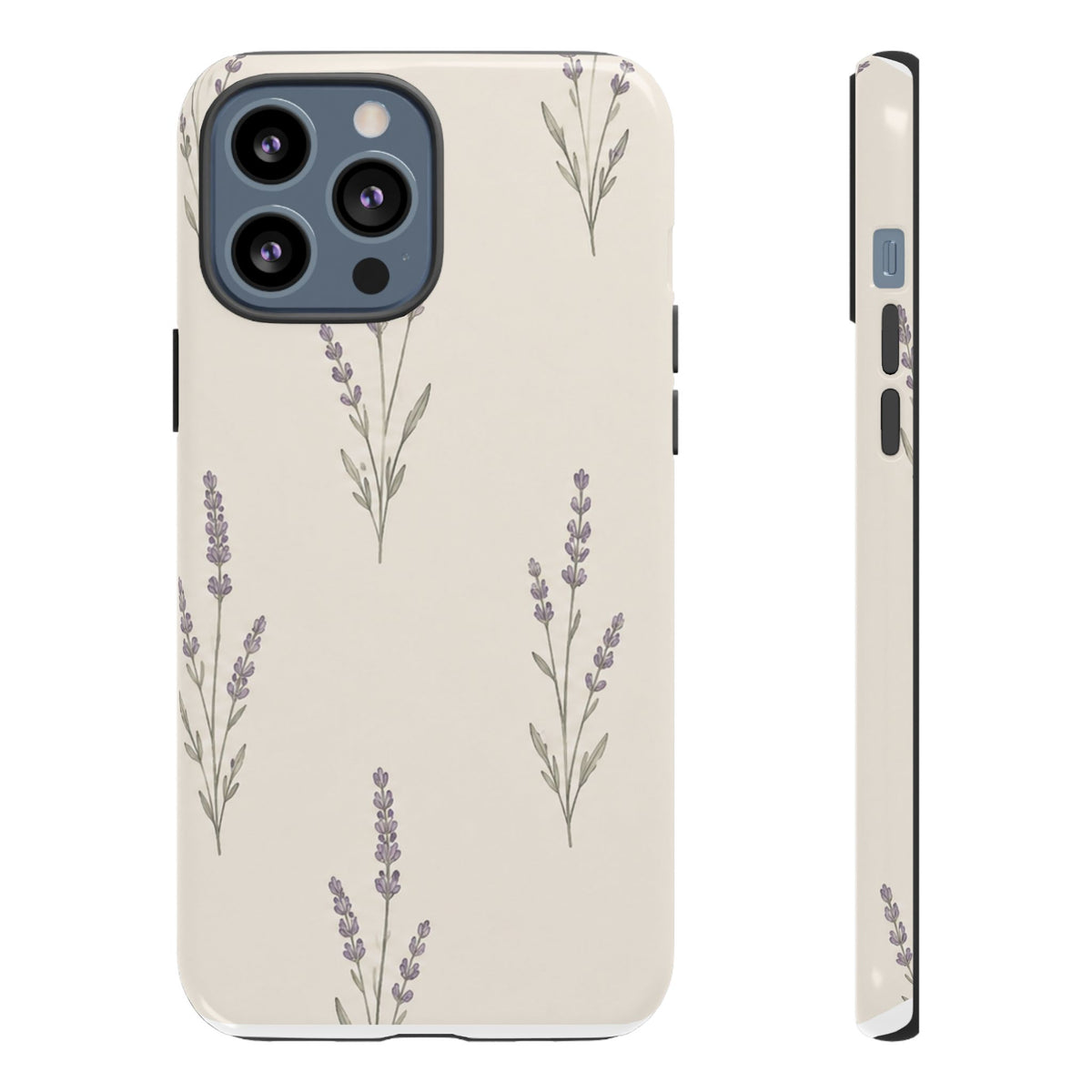 Floral Lavender Tough Phone Case