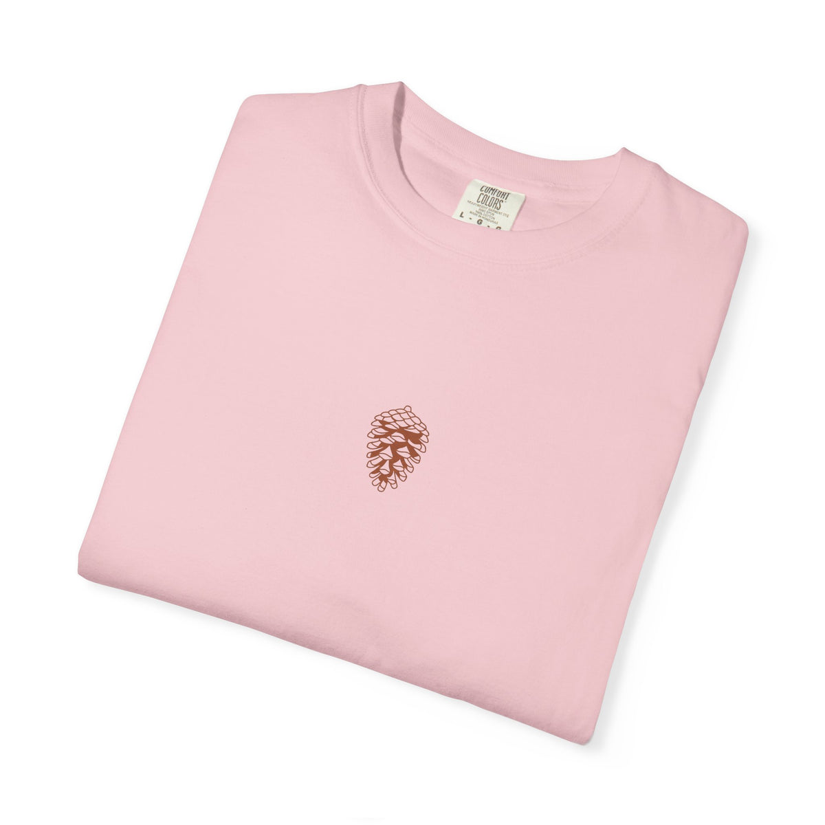 T-shirt Pomme de Pin — Design Minimaliste