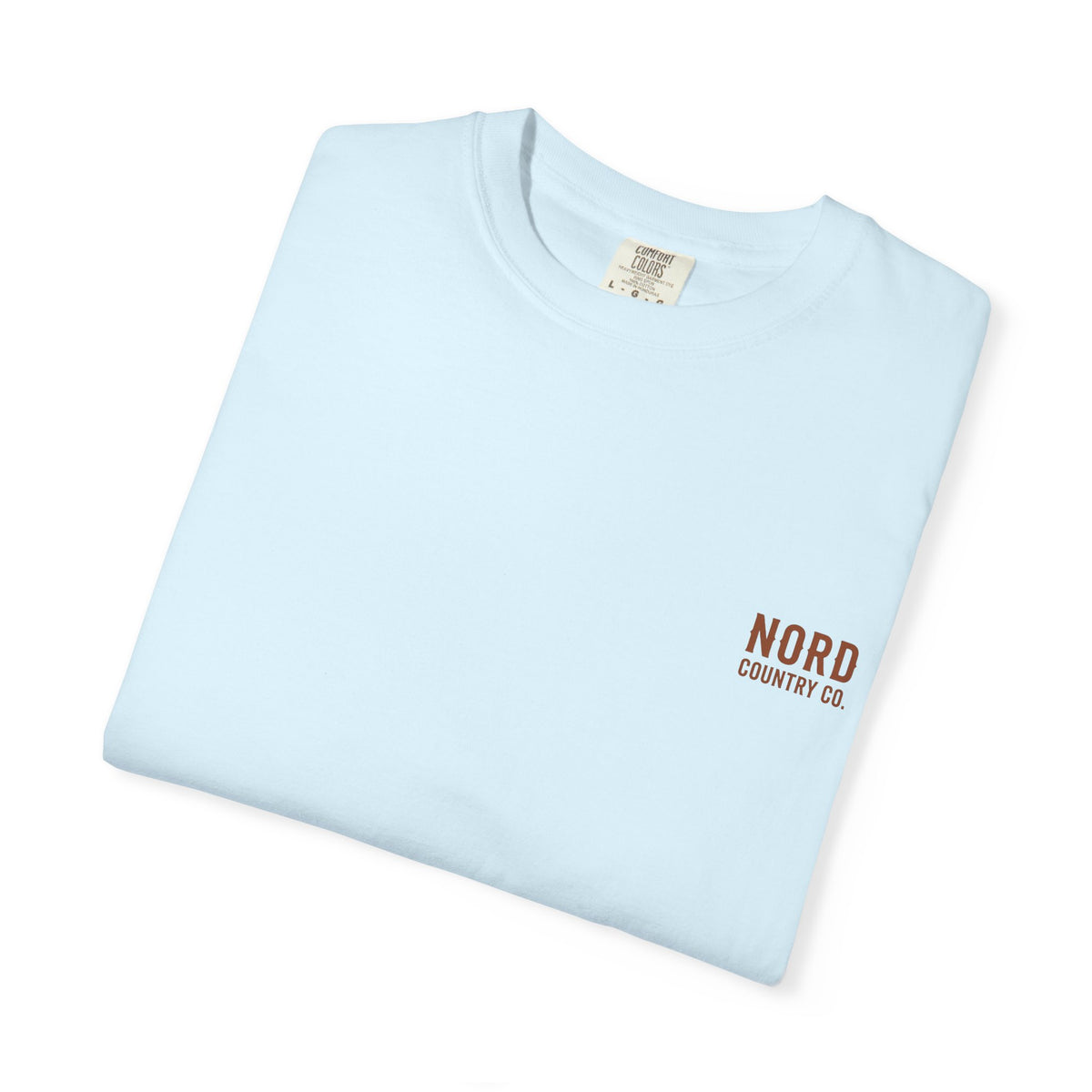 Nord Country Co. Cowboy Horse T-Shirt — Retro Mountain Sunset Graphic Tee