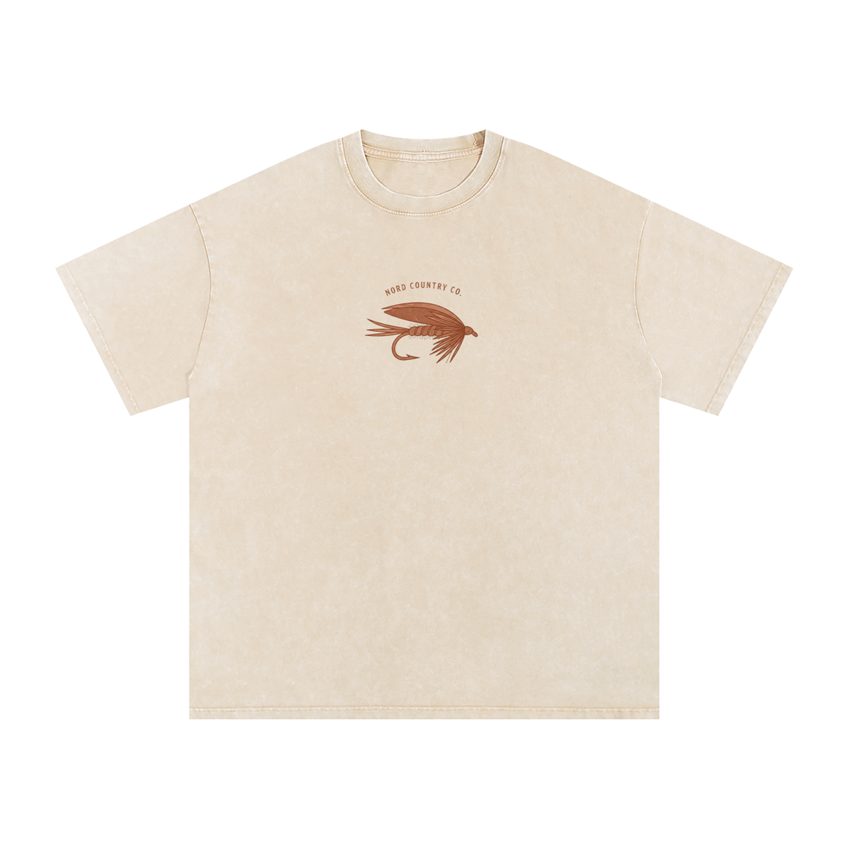 T-shirt Mouche à Pêche — Esprit Rivière Nord Country Co.