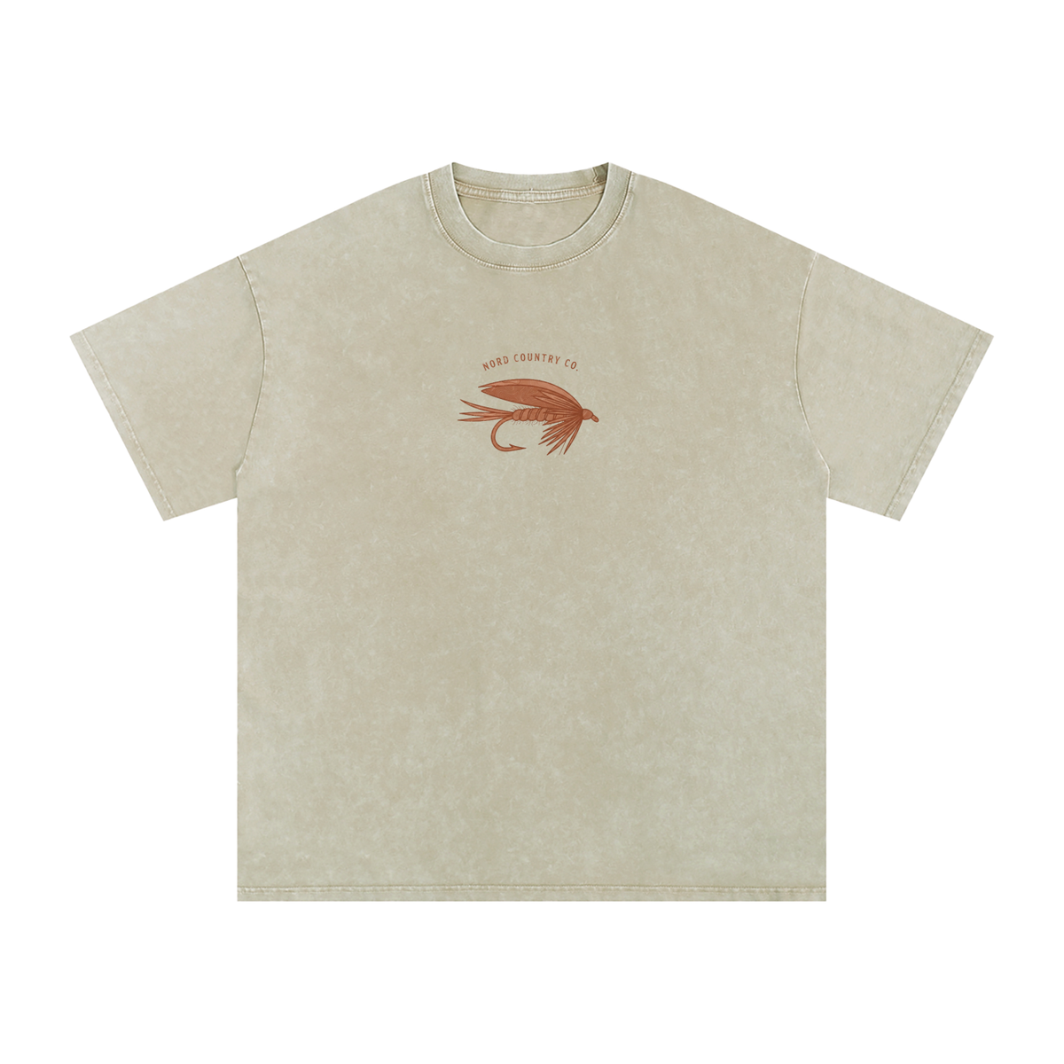 T-shirt Mouche à Pêche — Esprit Rivière Nord Country Co.