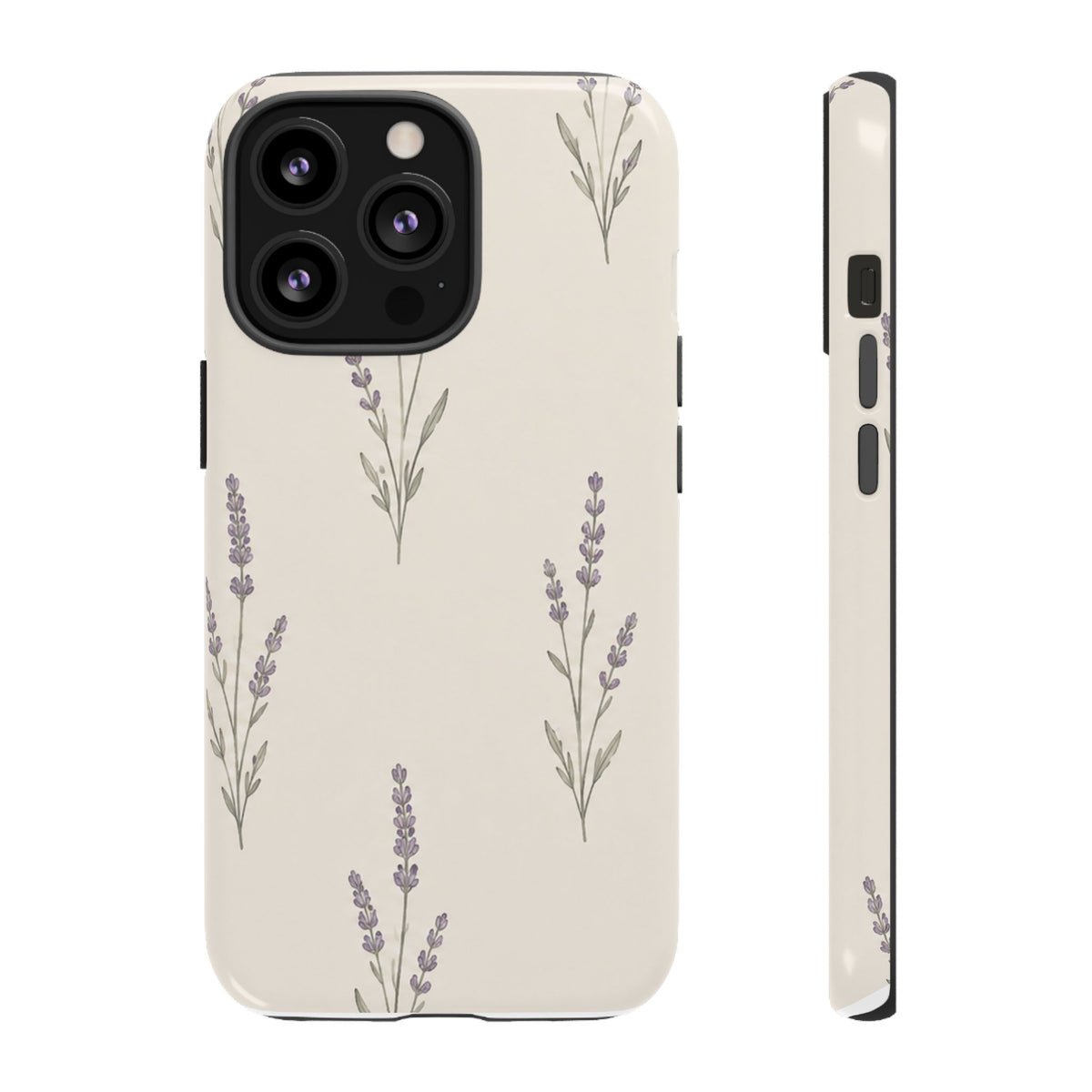Floral Lavender Tough Phone Case
