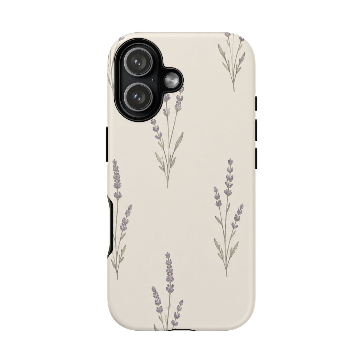 Floral Lavender Tough Phone Case