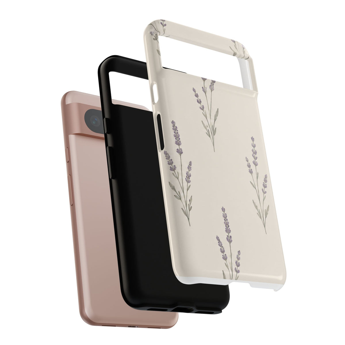 Floral Lavender Tough Phone Case