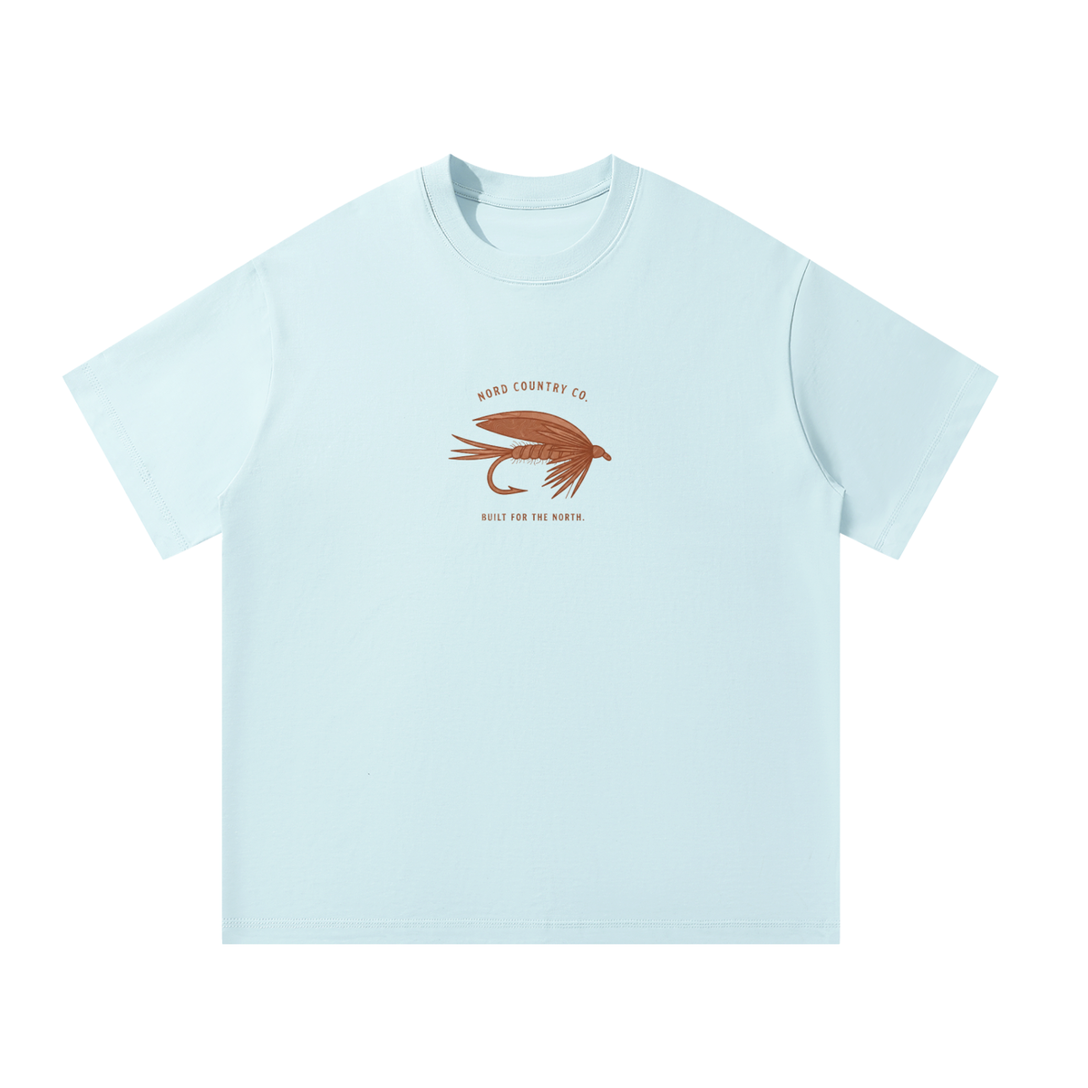 T-shirt Mouche à Pêche — Oversize Built for the North