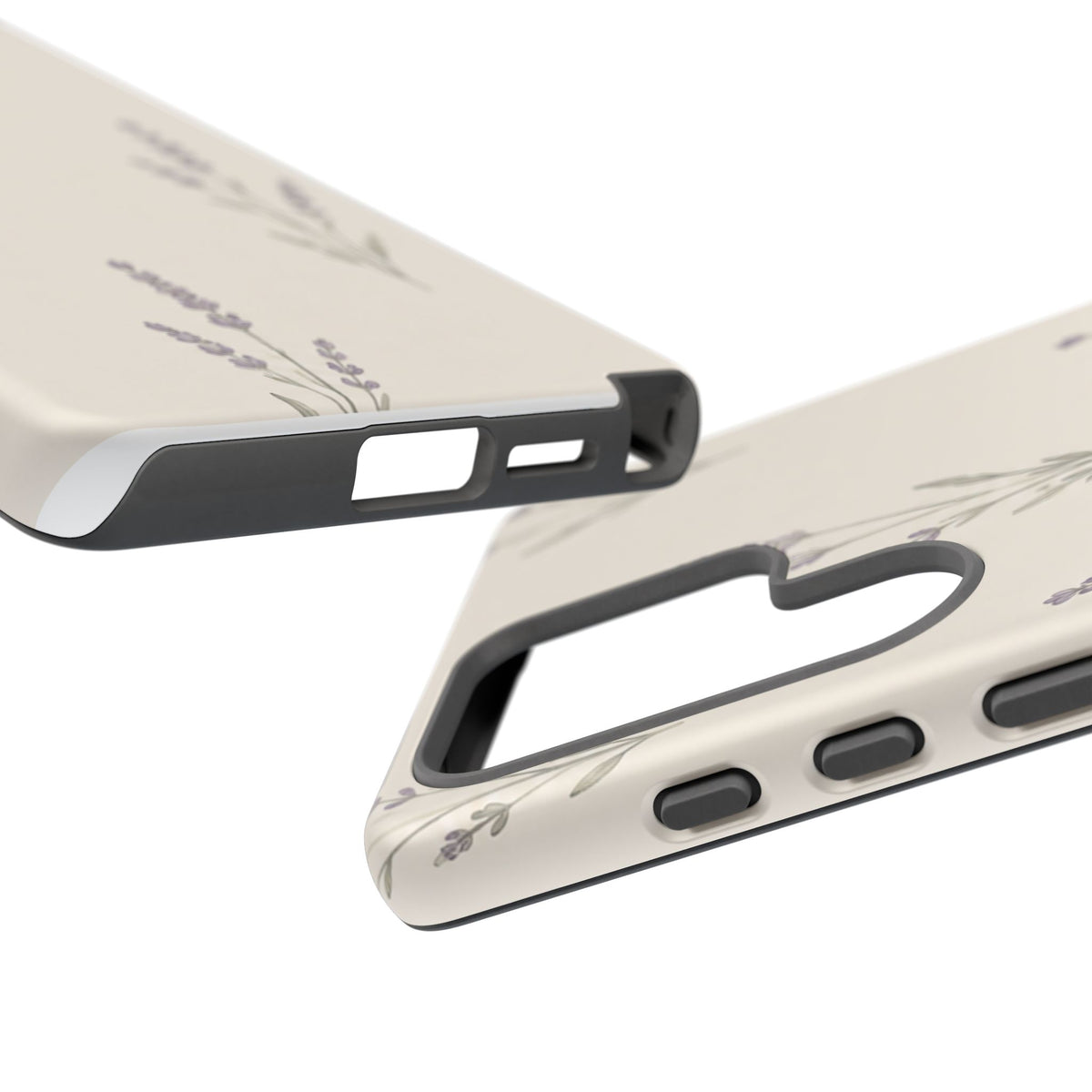 Floral Lavender Tough Phone Case