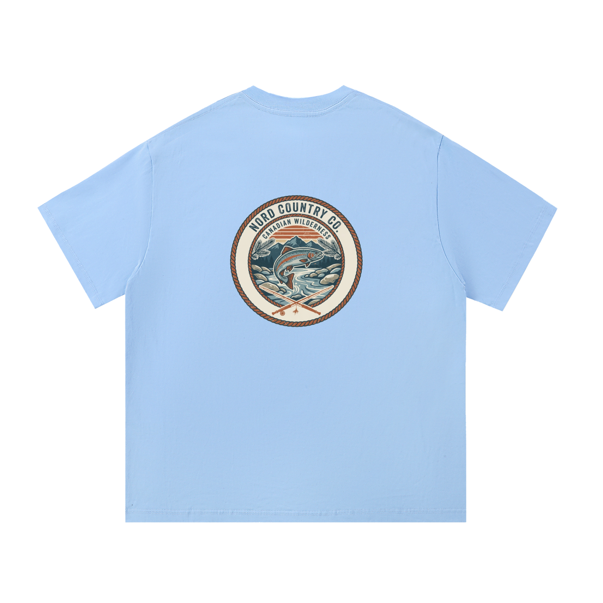 Essential Cotton T-Shirt - Fishing