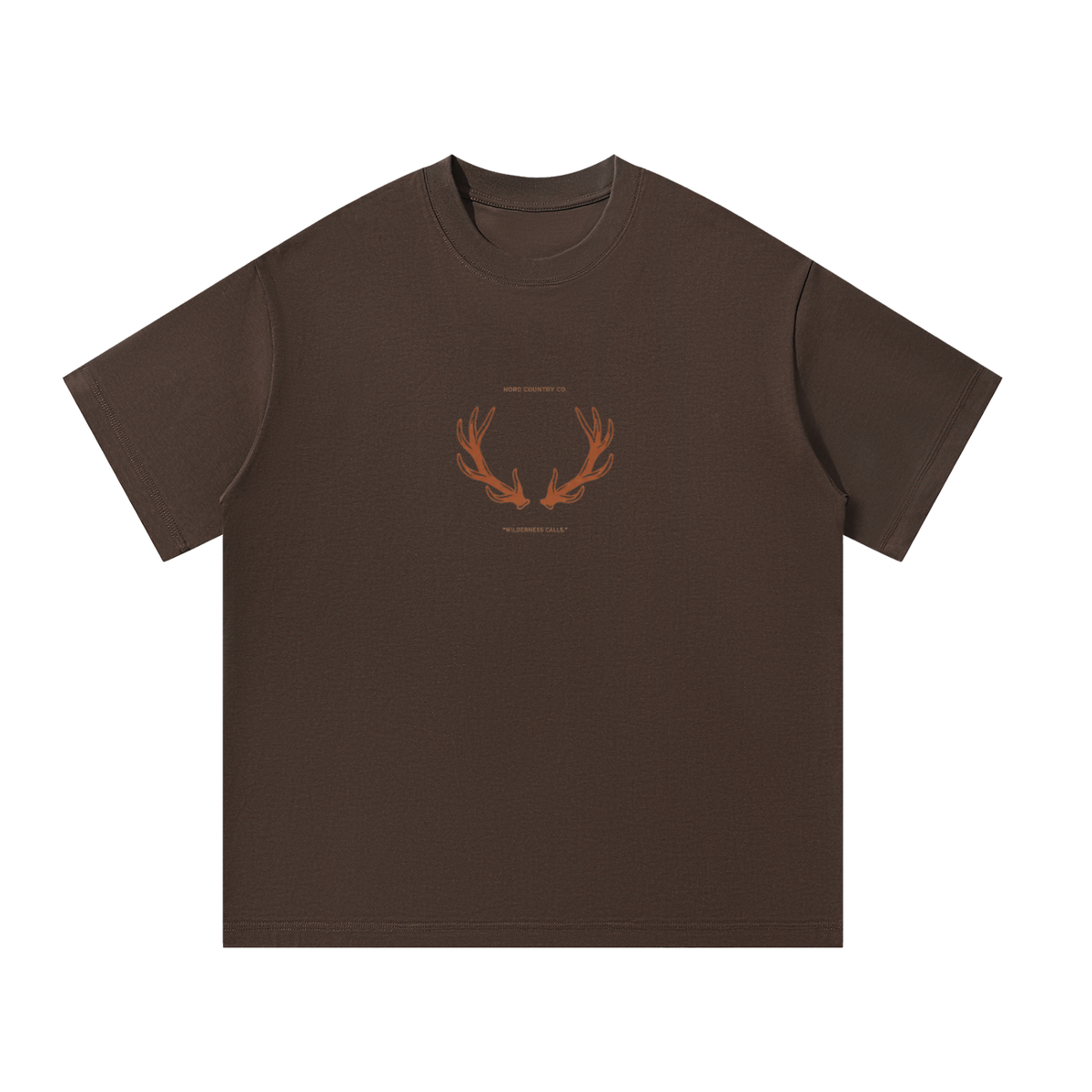 T-shirt Bois de Cerf — Oversize Wilderness Calls