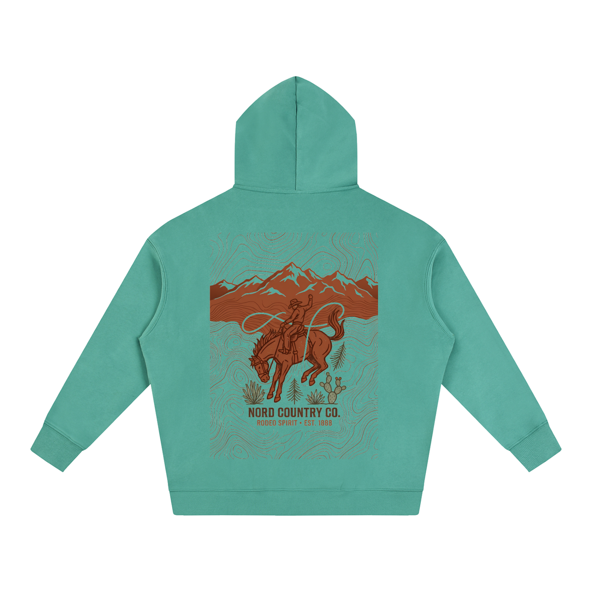 Oversized Hoodie — Nord Country Co. Logo