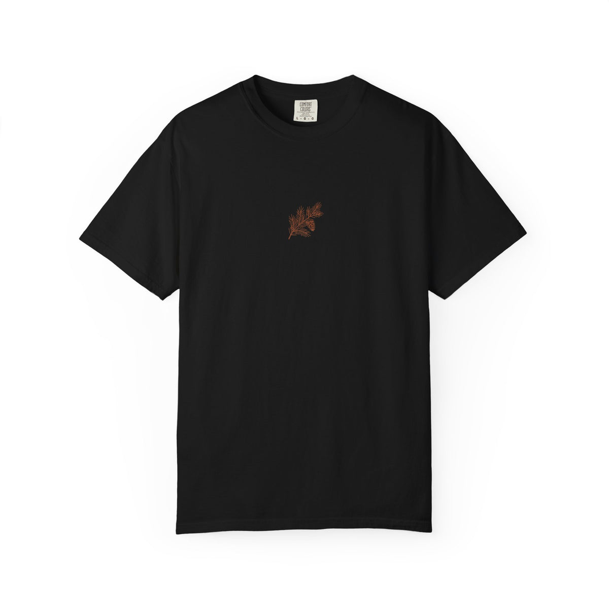 T-shirt Branche de Pin — Design Minimaliste