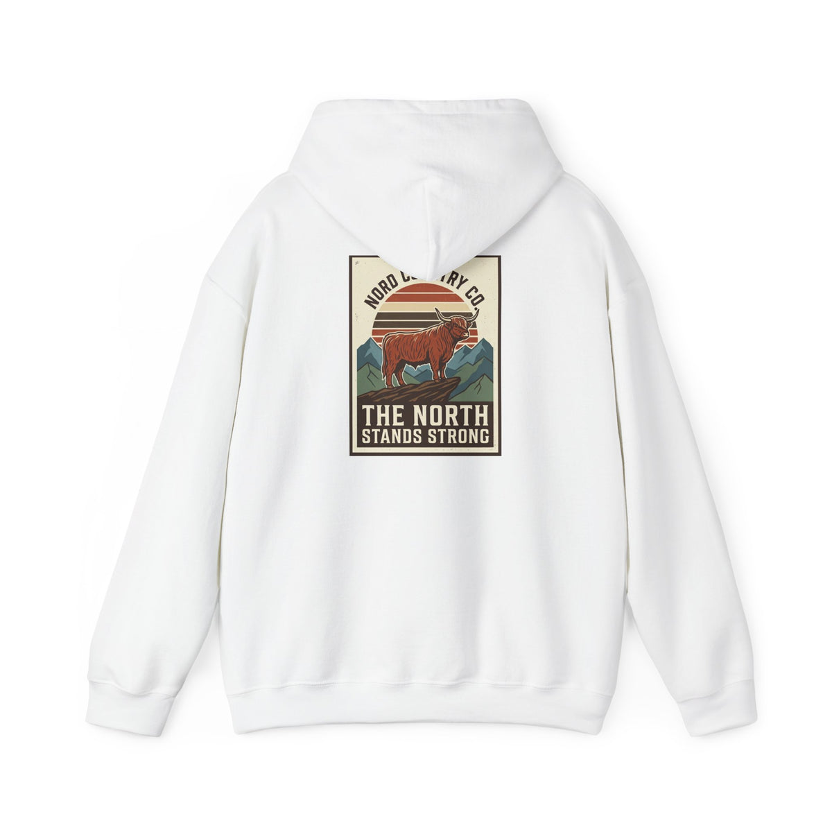 Coton Ouaté Bison Vintage — The North Stands Strong