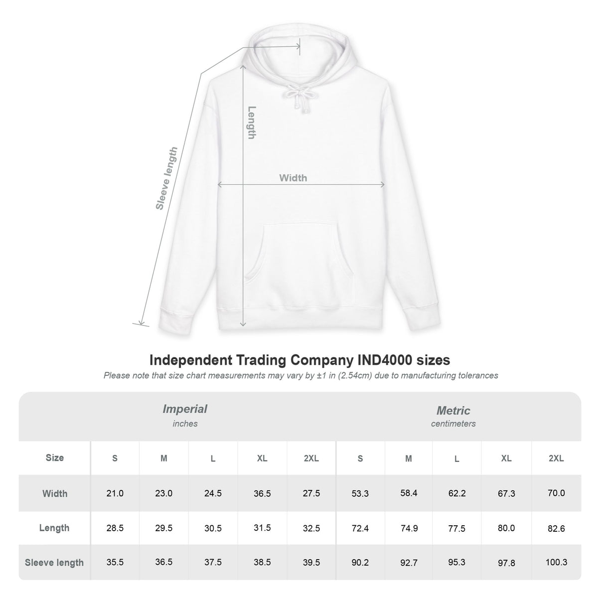 Coton Ouaté Blanc — Badge Nord Country Co.