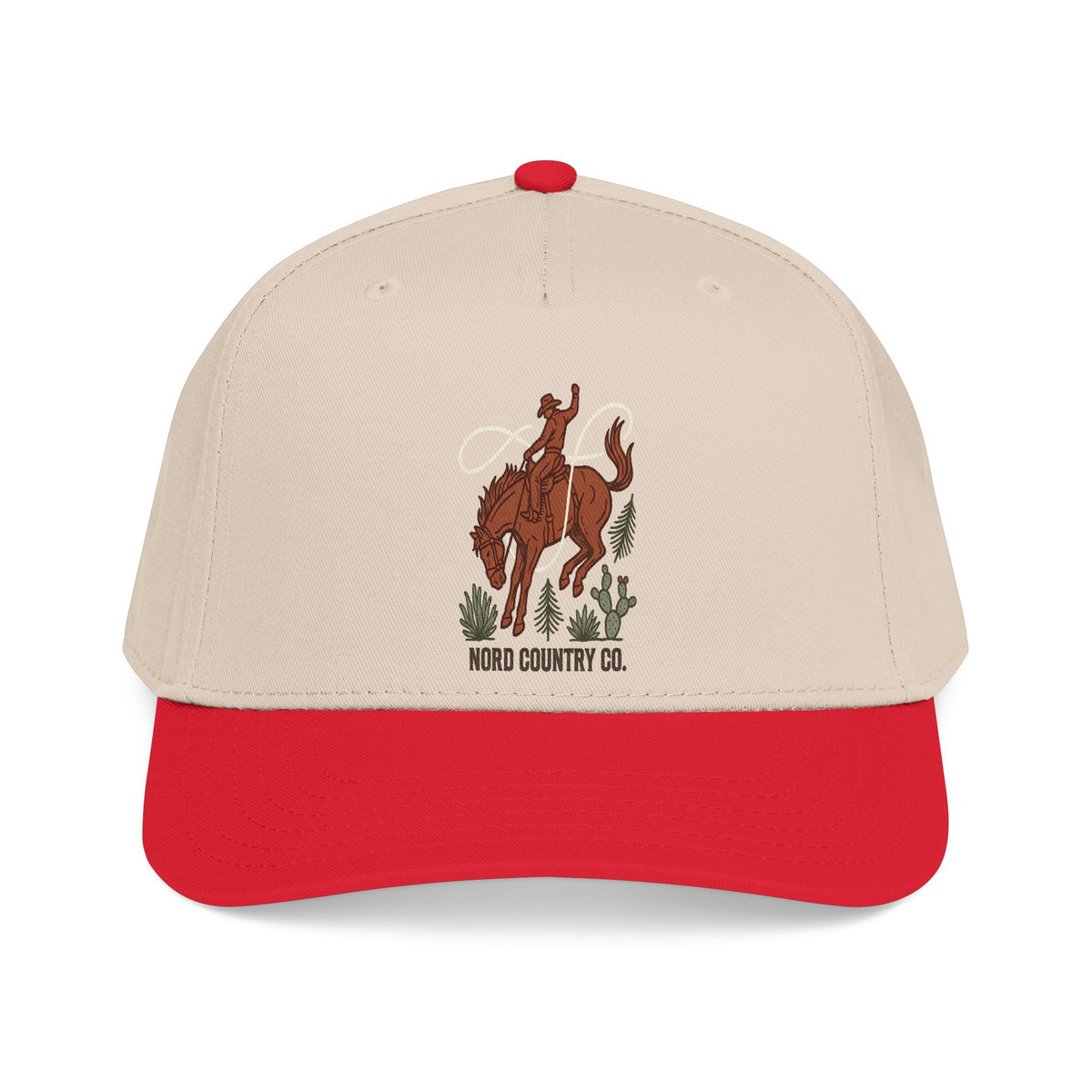 Casquette Rodeo Cowboy — Nord Country Co. Baseball Mi-Profil