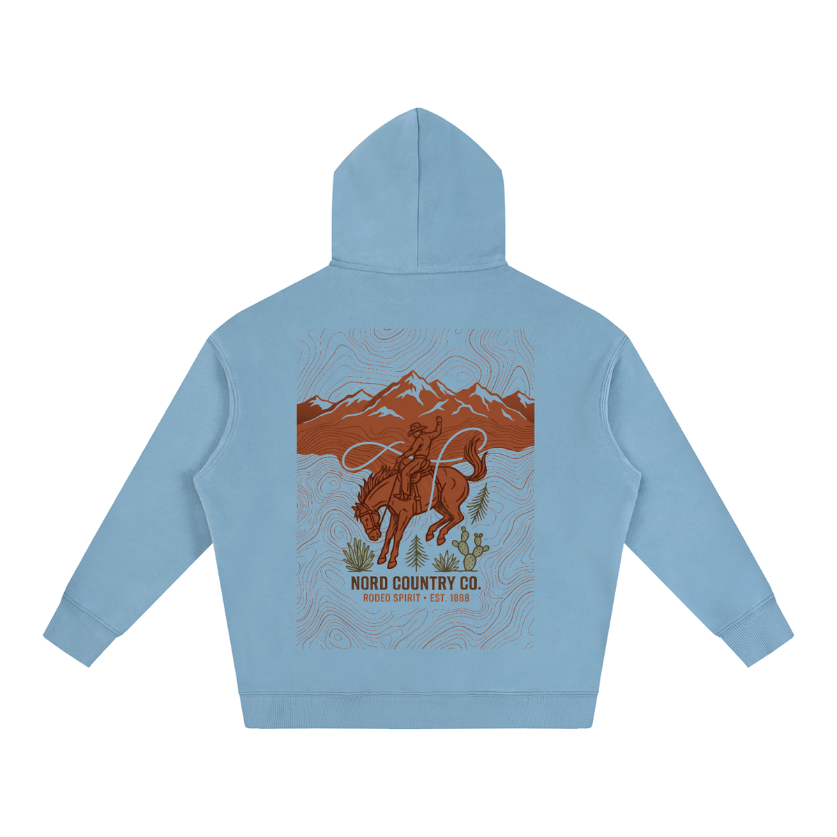 Oversized Hoodie — Nord Country Co. Logo