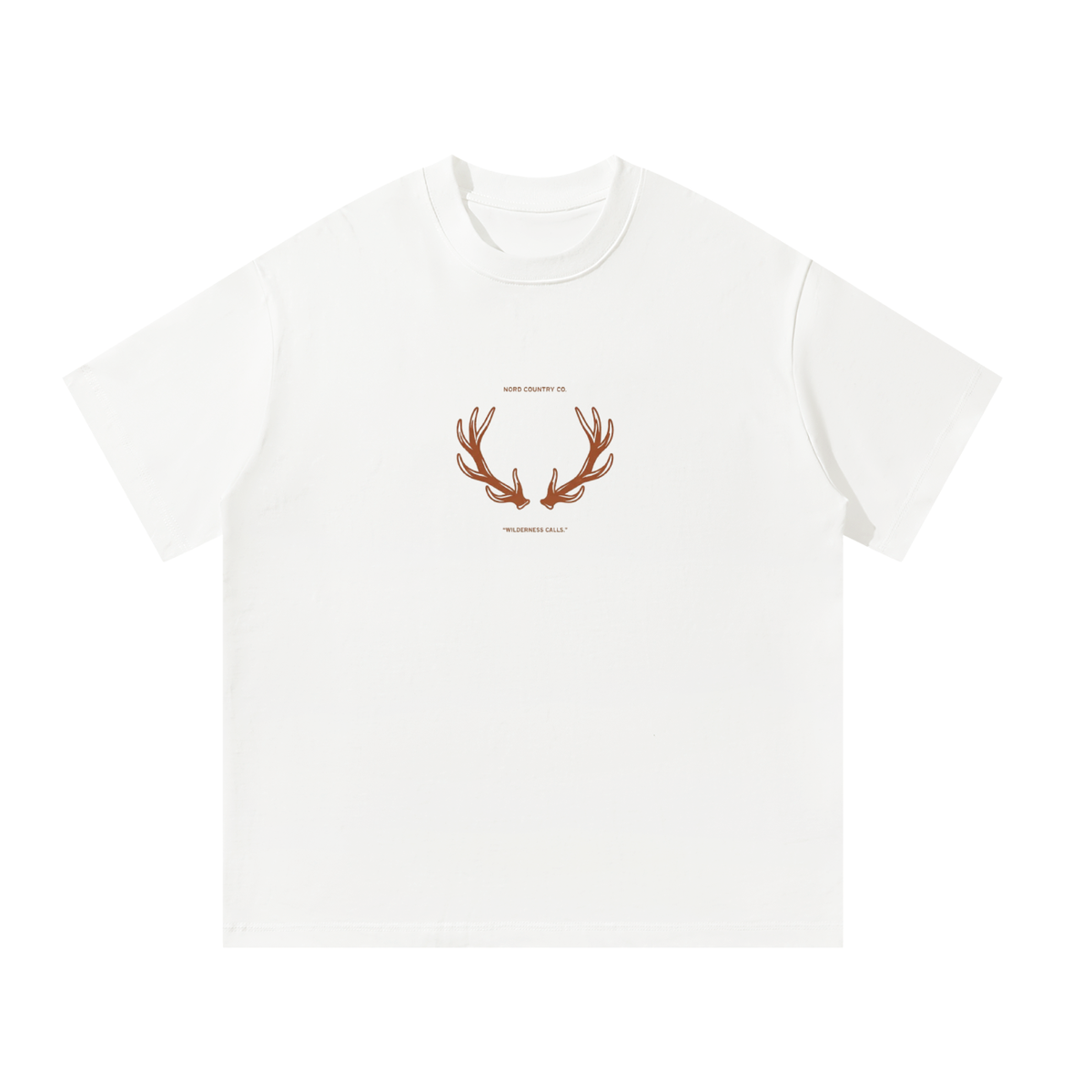 T-shirt Bois de Cerf — Oversize Wilderness Calls