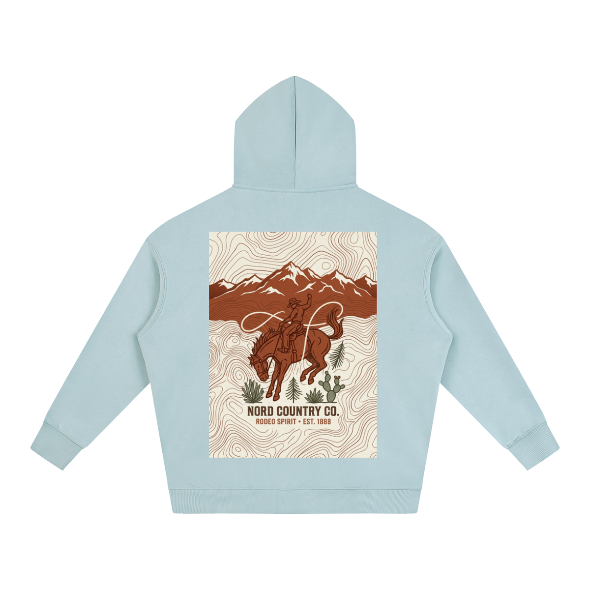 Coton Ouaté Oversize — Logo Nord Country Co.
