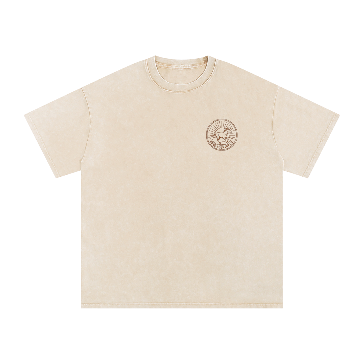 Oversized Tee — Small Nord Country Co. Logo