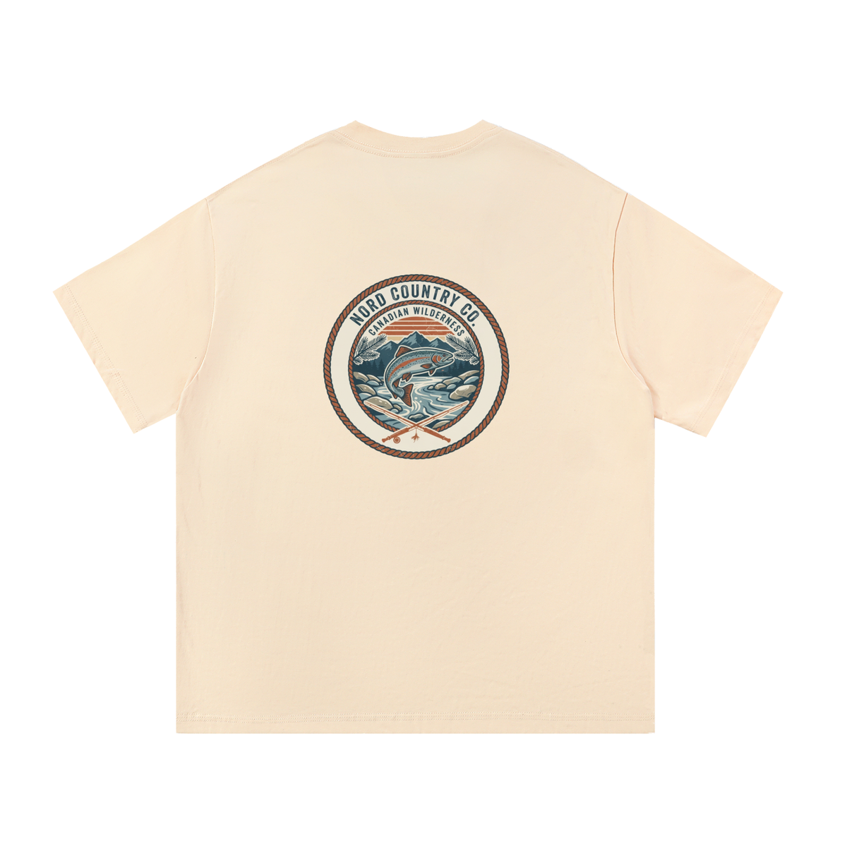 Essential Cotton T-Shirt - Fishing