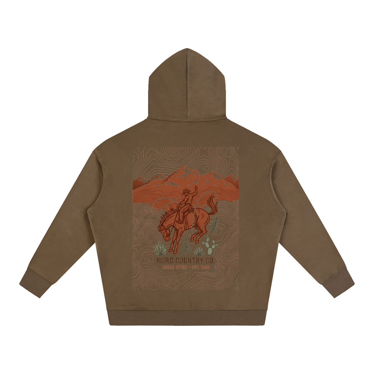 Oversized Hoodie — Nord Country Co. Logo