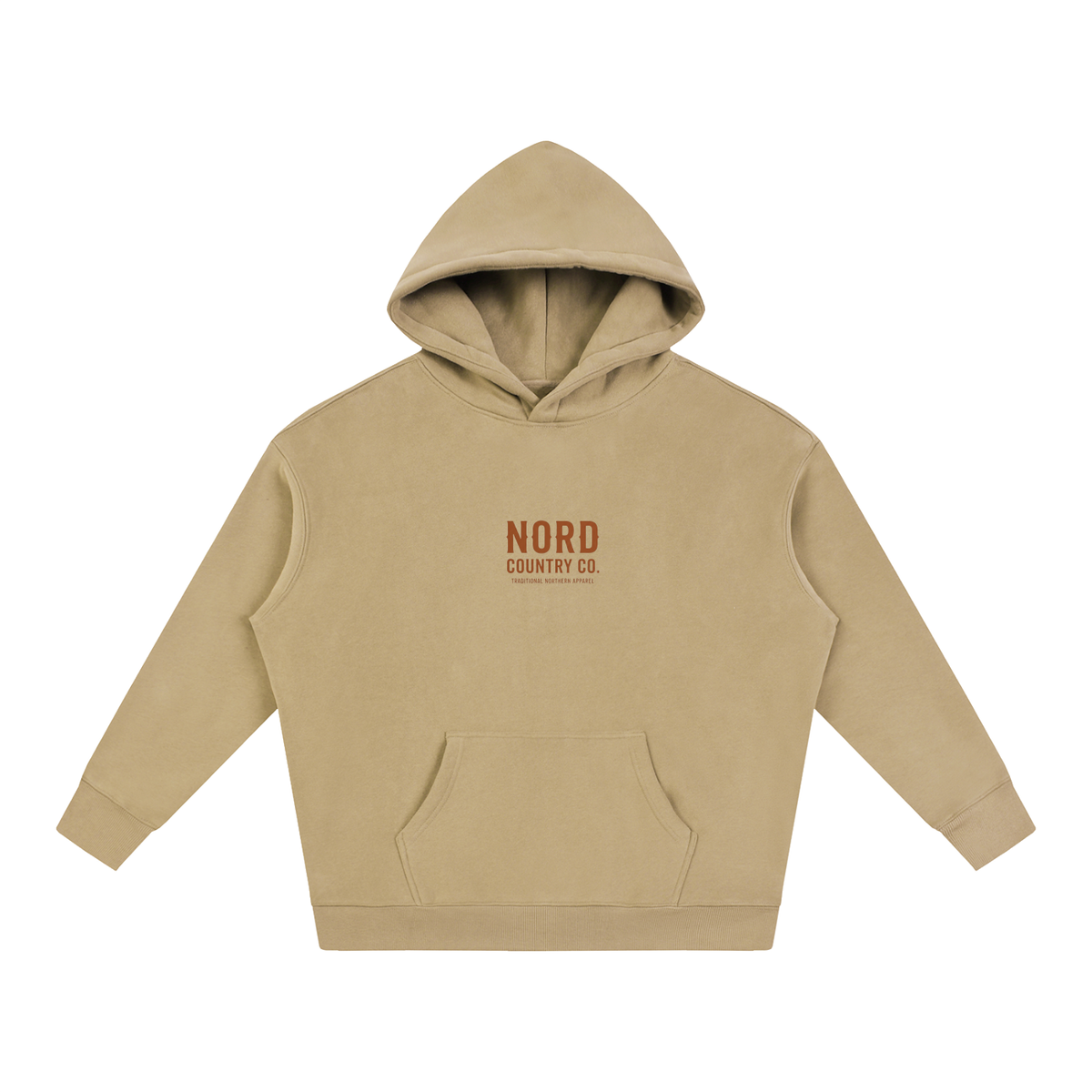 Coton Ouaté Oversize — Logo Nord Country Co.