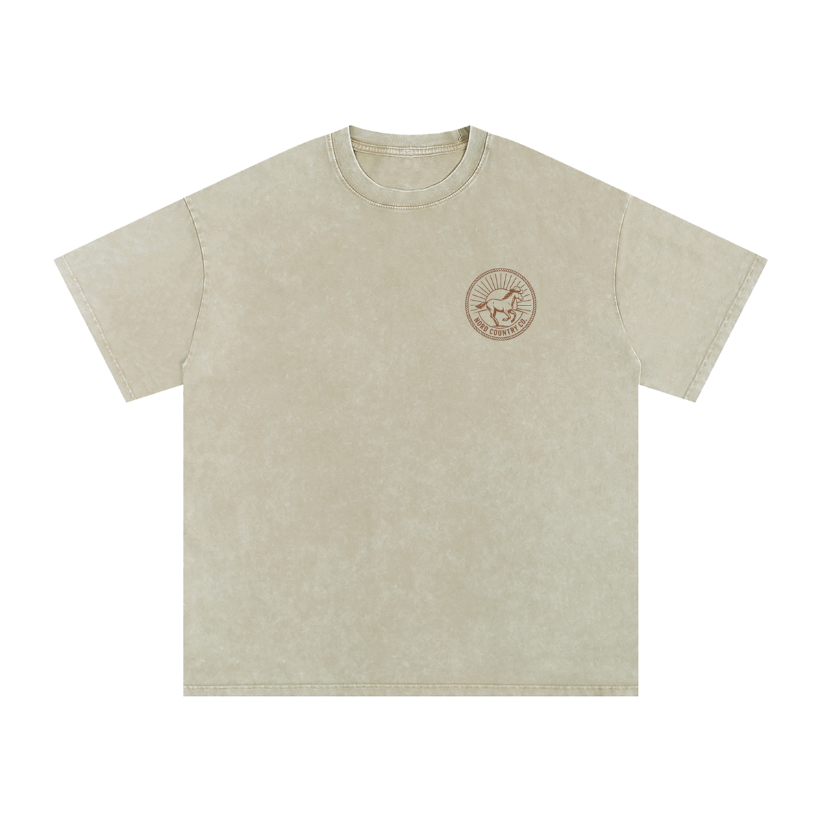 Oversized Tee — Small Nord Country Co. Logo