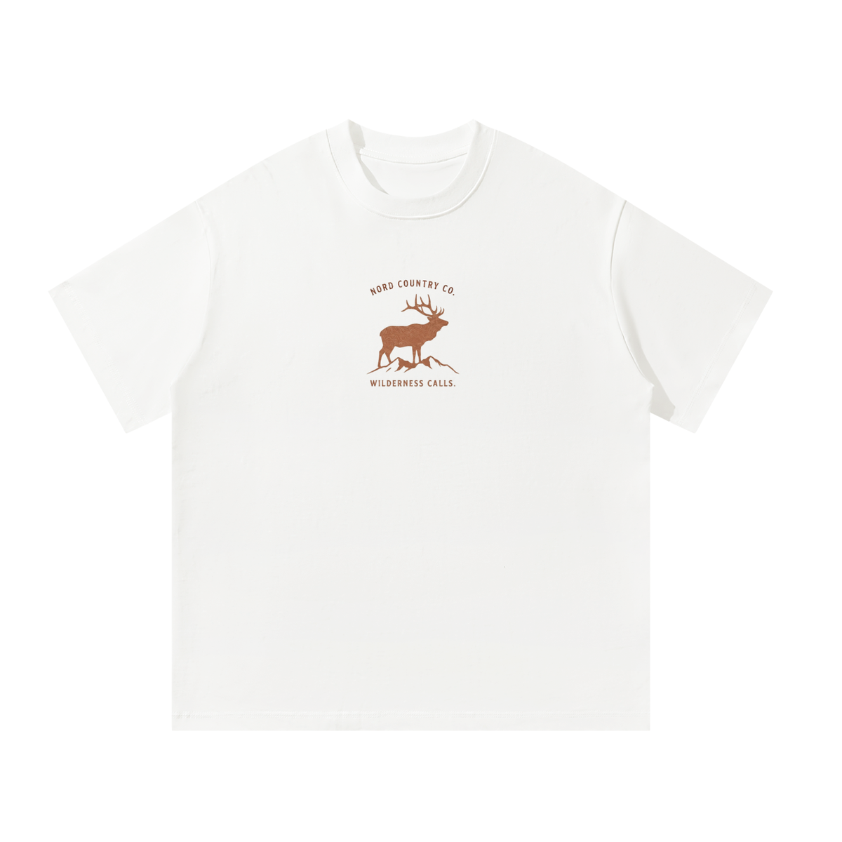 T-shirt Wapiti — Oversize Wilderness Calls